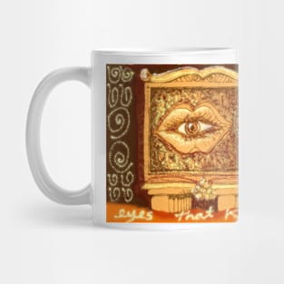 eyes that kiss... Mug